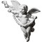 Ekena Millwork 5 1/8"W x 6 5/8"H x 1 1/8"P Angel Onlay, Right ONL05X06X01AN-R - alternate 3